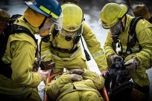 Larimer County workers compensation attorney firefighter injury